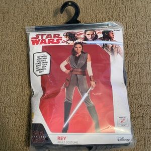 NWT Adult Disney Star Wars Rey Costume Medium 10-14